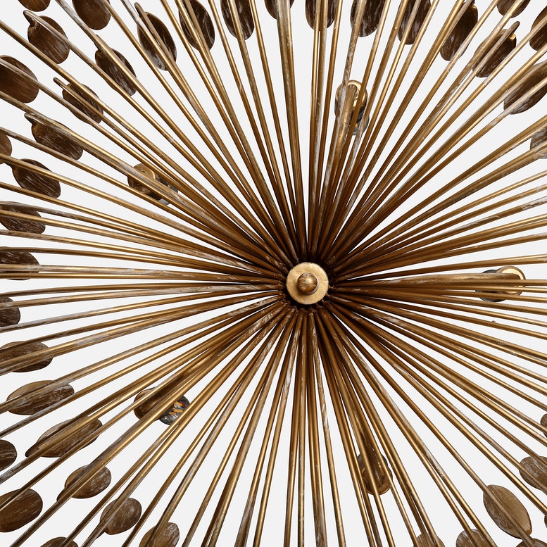 Milano Chandelier Brushed Gold