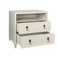 Corine Two Drawer Antique White