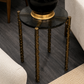 Callum Accent Table Antique Brass