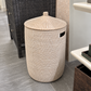 Roslyn Tall Basket Whitewashed Seagrass
