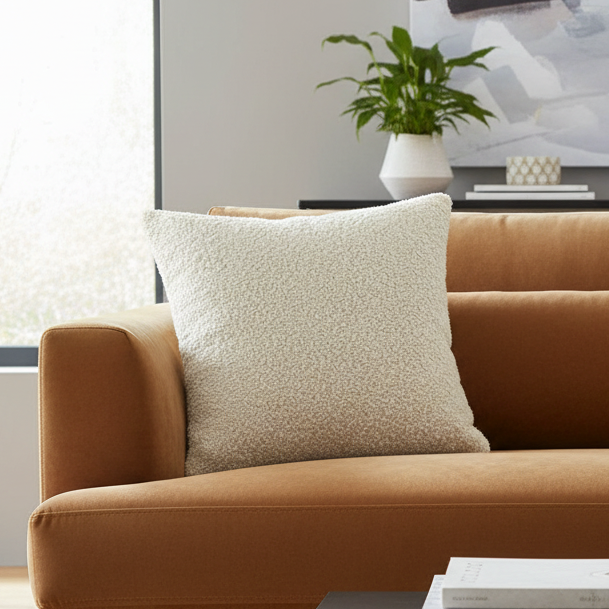 Curl Up Pillow Alabaster