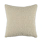 white textured pillow on a white background