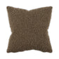 Brown textured pillow on a white background