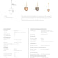 Kathleen Pendant Frosted Smoke Glass