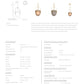 Kathleen Pendant Frosted Smoke Glass