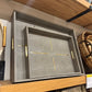 Daina Tray Set Sand Shagreen Market Photo