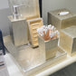 Davos Tray Set Champagne Gold Silver Leaf
