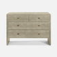 sand realistic faux shagreen 4 drawer dresser