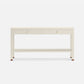 white console with 2 drawers