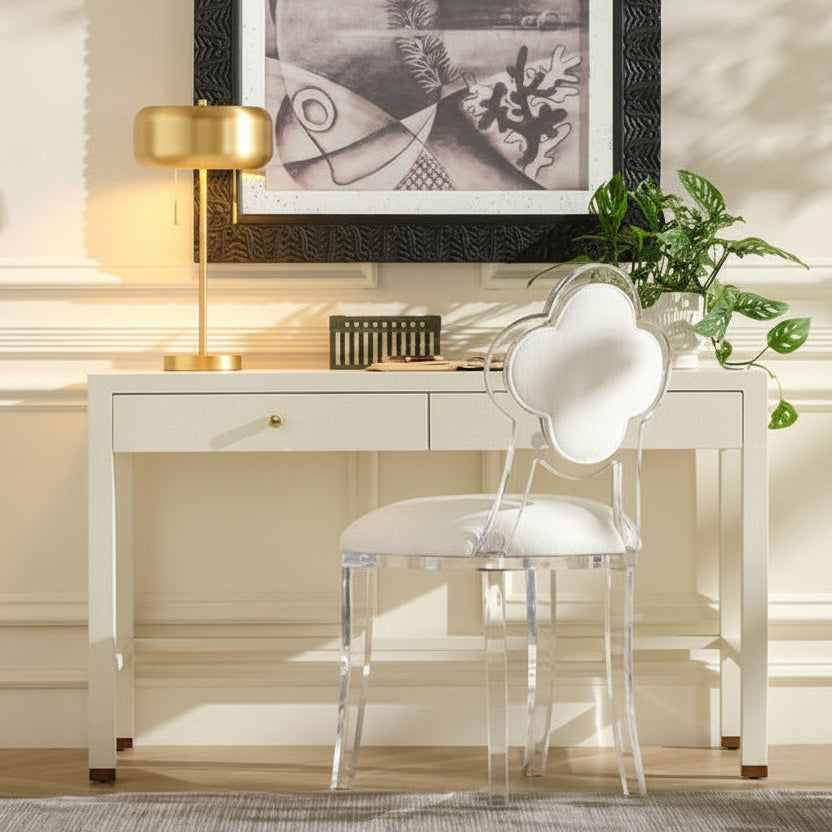 Jarin Desk Designer White