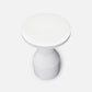 Mindy Drink Table Table Glossy White