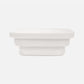 white outdoor coffee table
