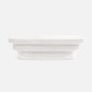 white concrete outdoor coffee table