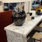 Flynn Table Lamp Black and Silver