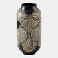 Arches Vase Black and White