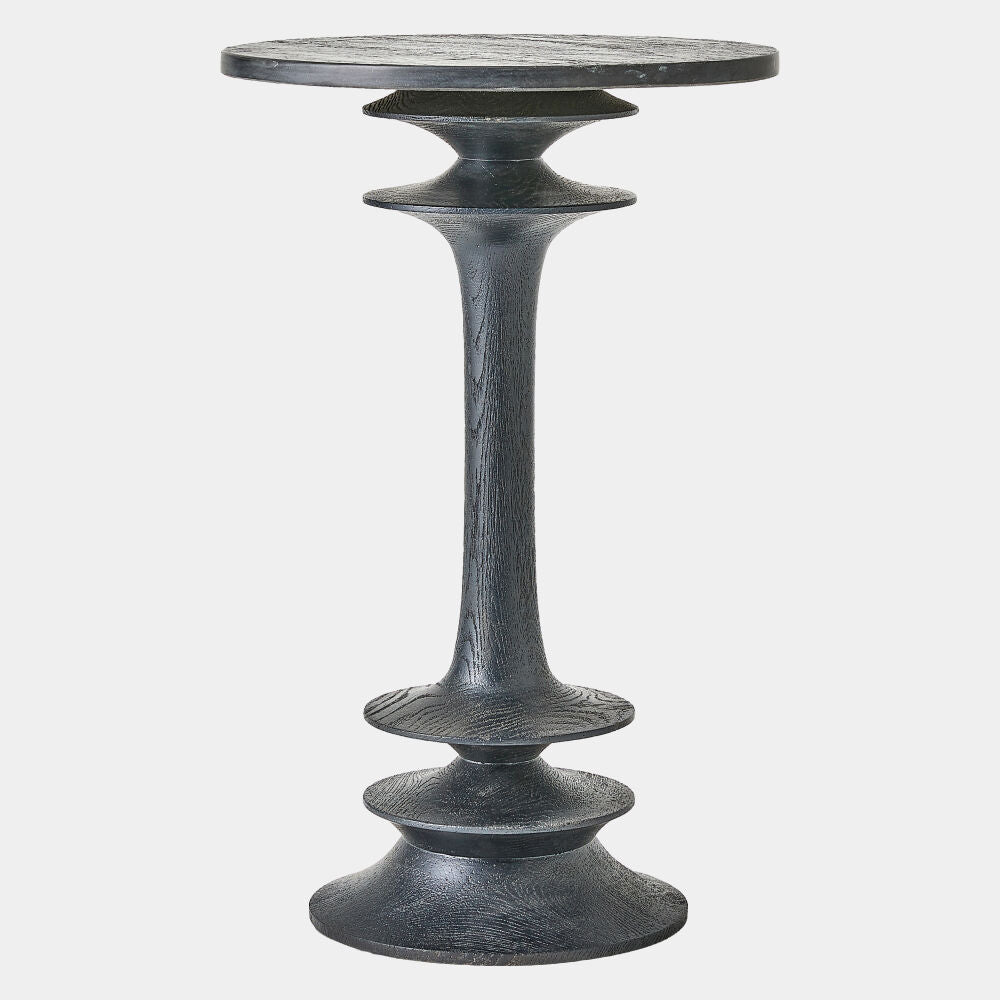 black side table
