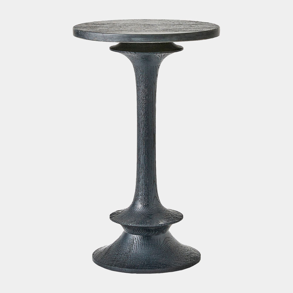 black side table