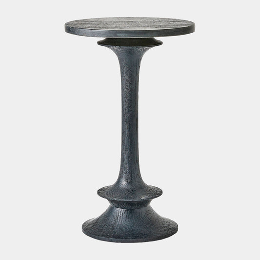 black side table