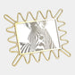 Ric Rac Picture Frame Gold
