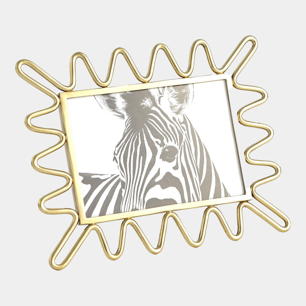 Ric Rac Picture Frame Gold