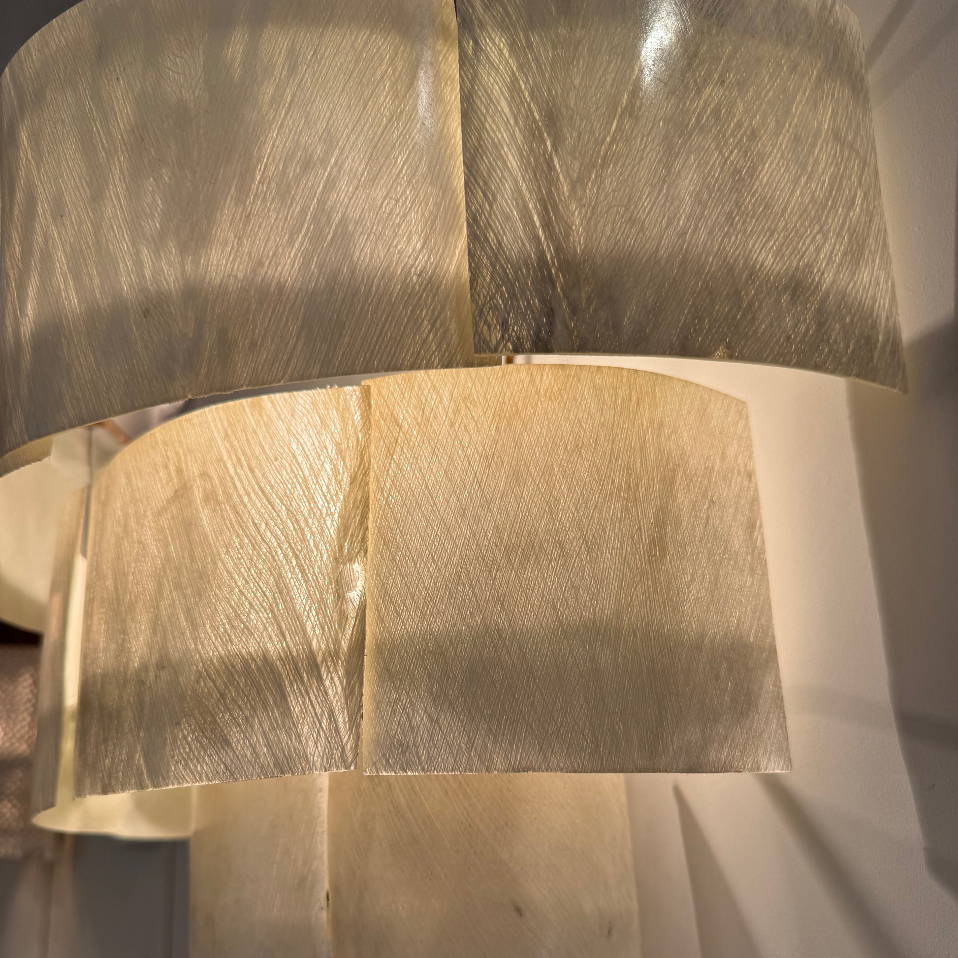 Marjorie Sconce Resin Coated Banana Bark