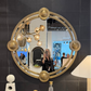 Lisbon Mirror Antique Brass