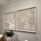 Harlowe Wall Decor Square White