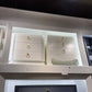 Jacqui 3 Drawer Side Table Chiffon White Lacquered Wood