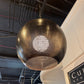 Buckram Orb Pendant Brass