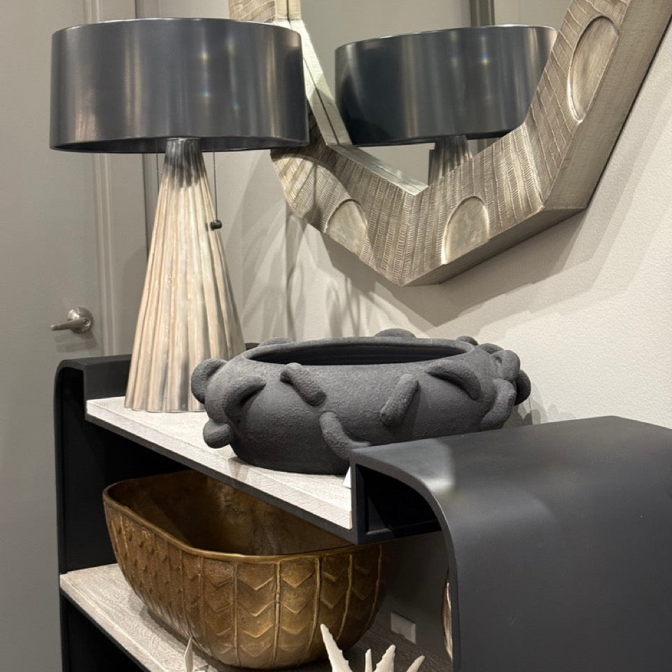 Vionette Centerpiece Matte Charcoal