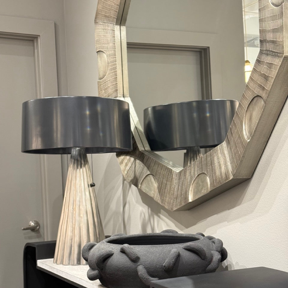 Kiernan Mirror Burnished Silver
