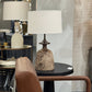 Bridgeport Table Lamp Brown Marble