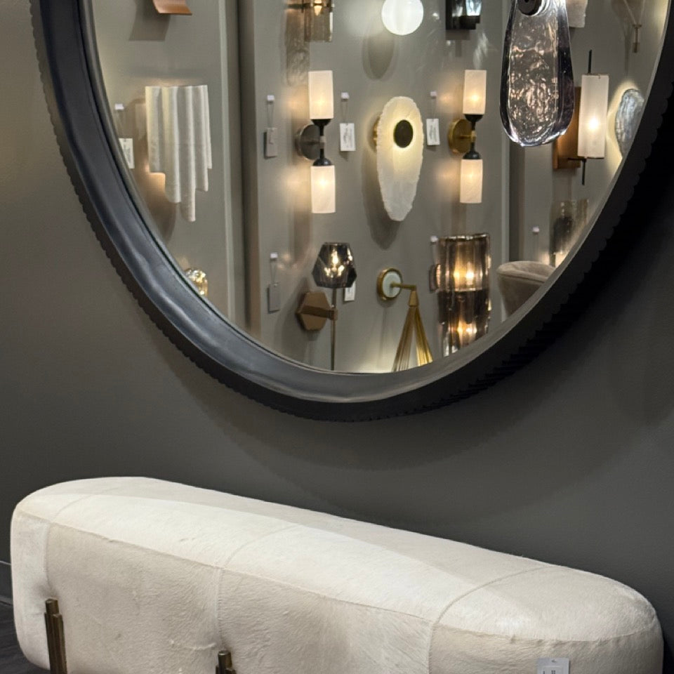 Munich Mirror Ebony Wood
