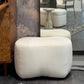 Boulder Ottoman Sand Boucle