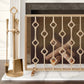 Webster Fireplace Screen Antique Brass