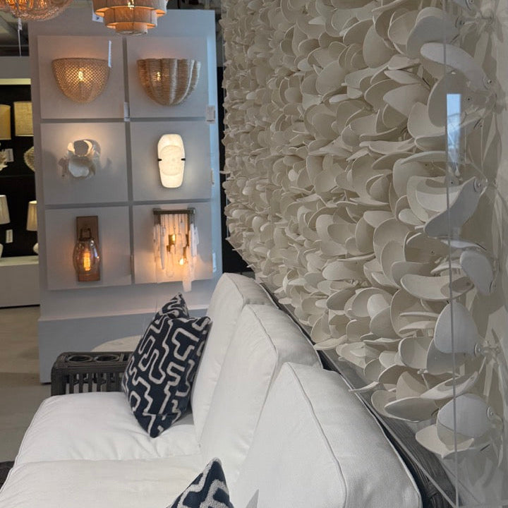 Adrift Coco Wall Decor Natural Square