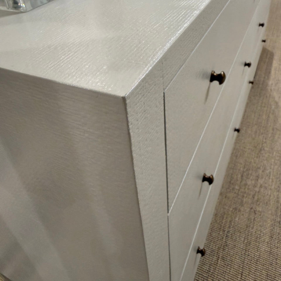 Conrad 60" Dresser Pristine Faux Raffia