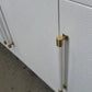 Fergus Buffet White Raffia and Gold