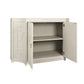Isabel Two Door Cabinet Antique White
