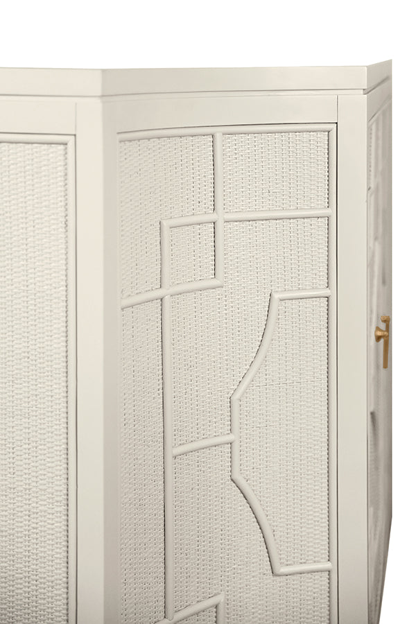 Isabel Two Door Cabinet Antique White