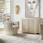 Isabel Two Door Cabinet Antique White