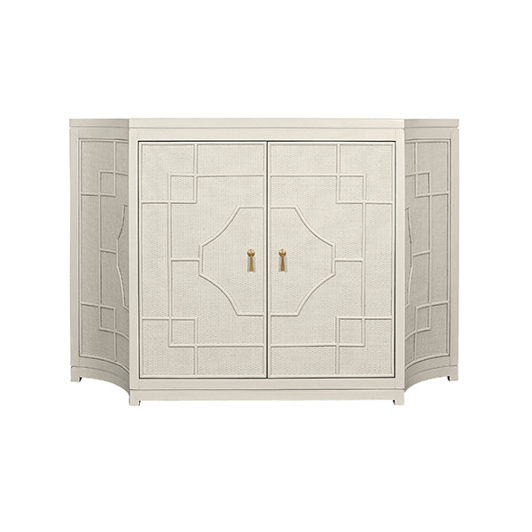 Isabel Two Door Cabinet Antique White
