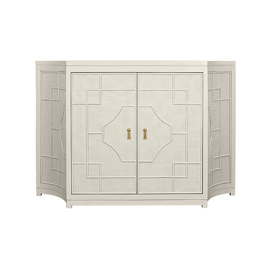 Isabel Two Door Cabinet Antique White