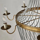 Lucien Chandelier French Gold Leaf