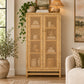 Isla Cabinet Natural Peeled Rattan