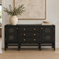Isla Deep Drawer Buffet Onyx Peeled Rattan