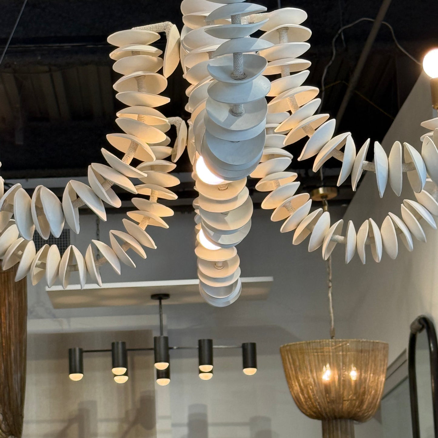 Kalama Chandelier Details from Market Photo