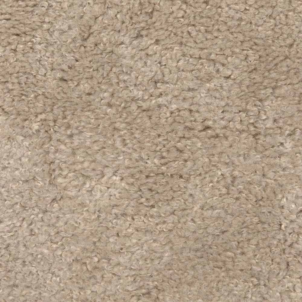 Close-up of beige carpet texture