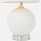 white ceramic table lamp