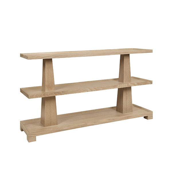 Lowen Console Cerused Oak